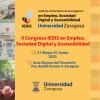 Programa del II Congreso IEDIS en Empleo, Sociedad Digital y Sostenibilidad (30 de mayo y 1 de junio de 2023)