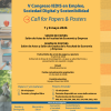 Call for Papers & Posters del V Congreso IEDIS (7 y 8 de mayo, 2026) 